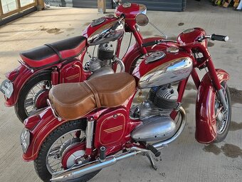 Jawa 350 354 a jawa 250 353 obe 1956 s dokladmi - 4