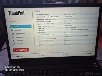 Lenovo ThinkPad E15 Gen 3 Ryzen 5 5500U, 16GB RAM, 512GB SSD - 4