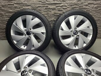 17" Originál VW Belmont Golf 8 5x112 zimní pneu 6-7mm - 4