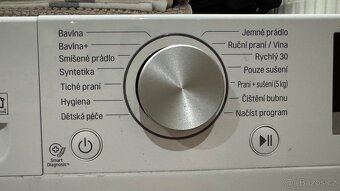Pračka se sušičkou LG F4DN508N0 – spolehlivá a tichá - 4