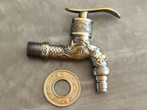 litinové zahradní pítko - výlevka - umyvadlo - 4