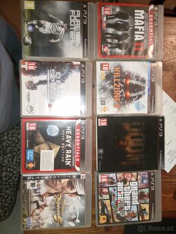 PS3+volant+8×hry+gamepad - 4