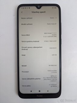 Xiaomi Redmi Note 8T 4/64gb black. Záruka 6 měsíců. - 4