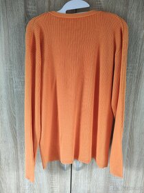 Dámský svetr oranž 44/46 - 4