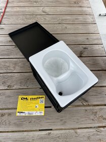 kompostovací mobilní WC toaleta separační - 4