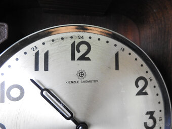 Pendlovky nástěné hodiny Kinzle Chomutov Art deco - 4