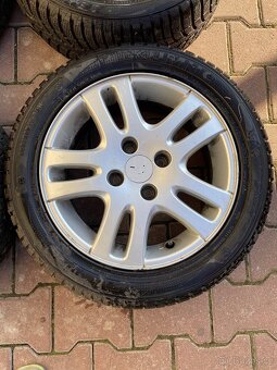 Alu VW golf 3 + pneu , rozteč 4x100,205/50R/15 86H - 4