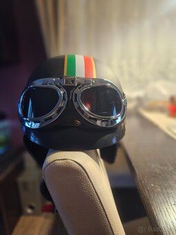 Stylová nová moto přilba - 4