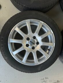 ALU kola Ronal 5x100 s letními pneumatikami 195/55 R15 - 4