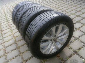 LETNÍ ALU KOLA 5 X 112 ŠKODA ORIGINÁL215 60 16 - 4
