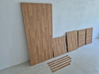 IKEA SÄLJAN Pracovní deska, vzor dub/laminát - 4