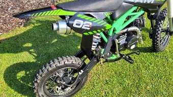 Motorka Pitbike Sky 125ccm 14/12zelená - 4