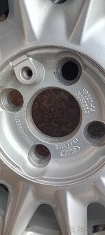Alu kola 5ks 4x108 OE Ford s pneu 205/50R16 léto - 4