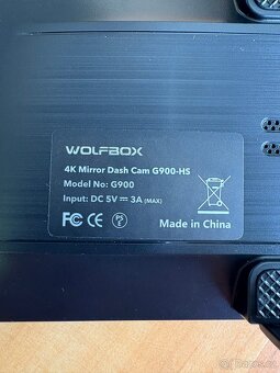 WOLFBOX Autokamera 4K + 2,5K pro zpětná zrcátka - 4