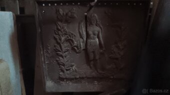 20kw Litinová krbová vložka – plně funkční, švýcarský původ - 4