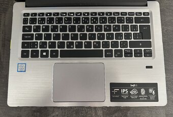 Notebook Acer Swift 3 (SF314-54-34U2) Sparkly silver - 4