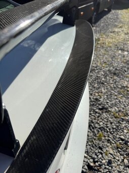 víko kufru E92 + GTS CARBON KŘÍDLO + CARBON FAT LIP - 4