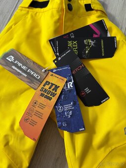 Lyžařské kalhoty nové Alpine Pro vel. 110-116 - 4