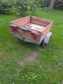 Přívěsný vozík za malotraktor,čtyřkolku - 4