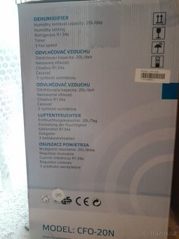 Prodám zánovní odvlhčovač vzduchu Sinclair - 4