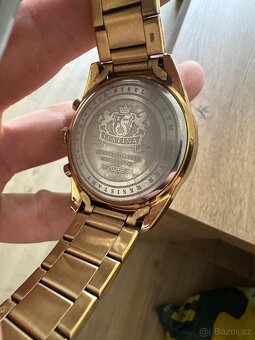 Pánské hodinky Festina zlaté - 4