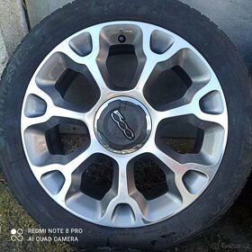 Orig.alu disky FIAT 500L 17" - 4