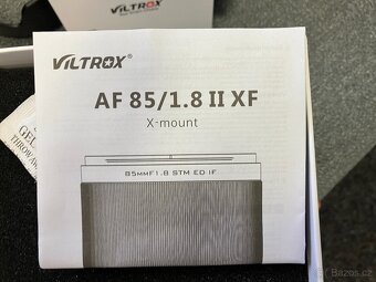 Objektiv Viltrox AF85/18 II XF X-mount zánovní - 4