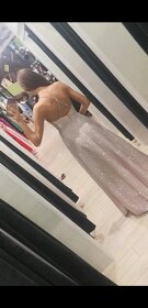 Nádherné, maturitní, taneční, svatební, třpytivé šaty. - 4