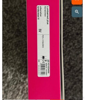 Bederní pás - LUMBAMED PLUS - vel. 4 - 4