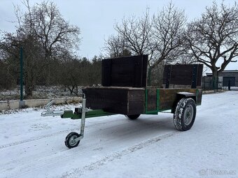 Vlek za traktor, čtyřkolku, UTV nebo auto - 4
