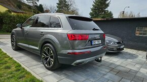 Audi Q7, 3.0TDI KŮŽE,WEBASTO,ACC,TAŽNÉ,4ZÓN KLIMA,NEBOURANÉ - 4