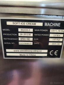 Zmrzlinový stroj BQ332-2 - 4