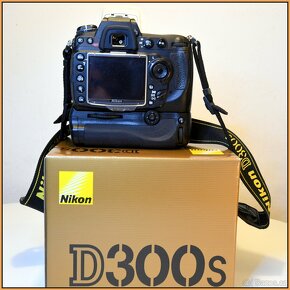 Prodám NIKON D300S s objektivem NIKKOR 18-200 mm a gripem - 4