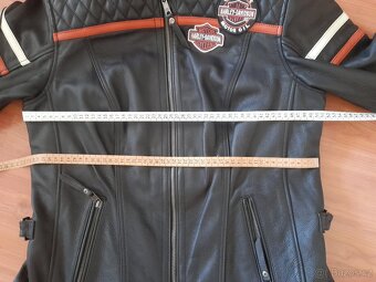 Harley Davidson dámská kožená bunda vel. XL TOP KUS - 4