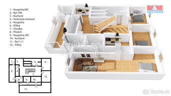 Prodej nájemního domu, 160 m², Solnice, ul. Školní - 4