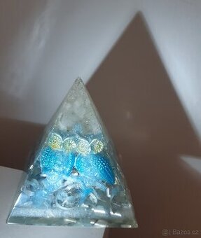Orgonitová pyramida - čistí a harmonizuje geopatogenní zóny - 4