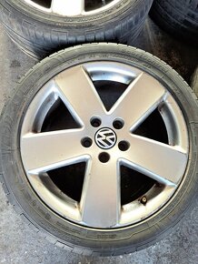 VW originální alu kola R17 Monte Carlo 5x112 - 4