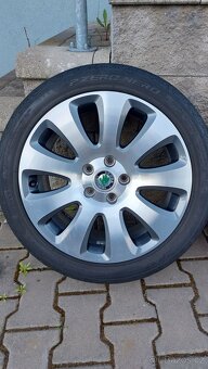 Alu kola 5x112 r17 originál Škoda Octavia III - 4