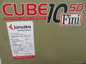 Šroubový kompresor CUBE10SD FINI 2015 motohodin-4049 - 4