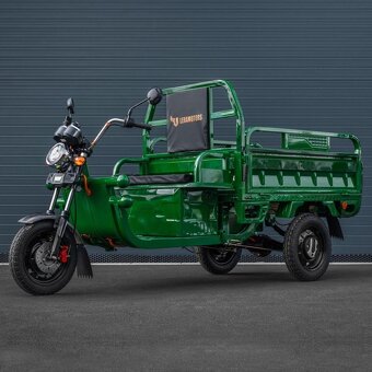Pracovní elektro tříkolka, Leramotors, 1000W, zelená - 4