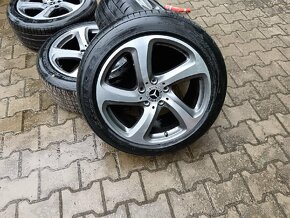 ALU kola originál Mercedes top stav a NOVÉ LETNÍ PNEU - 4