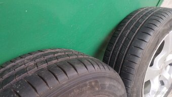 Sada disků kol 4x100 R14" Citroen C1 Peugeot 107 letní pneu - 4