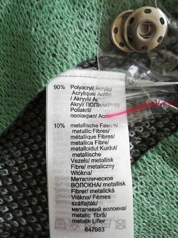 Úpletový dámský nový kabátek oversized vel.54 - 4