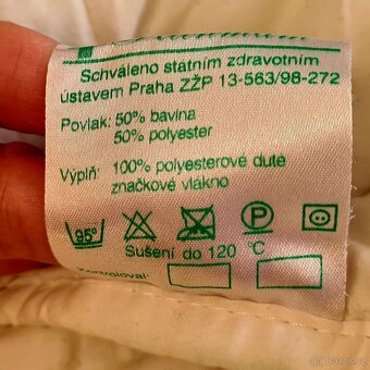 Peřina, přikrývka - celoroční antialergen.130x200,CZvýrobce - 4