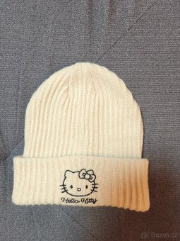 Dívčí zimní bunda + čepice - 4