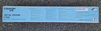 Dětský bazén s kovovým rámem Metal Frame Pool. NOVÝ. - 4