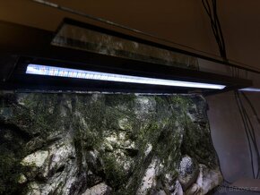 Akvárium s pozadím a osvětlením - 4