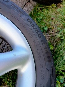 ALU disky 6Jx14H2 Et 38 + pneu 185/60 R14 - 4
