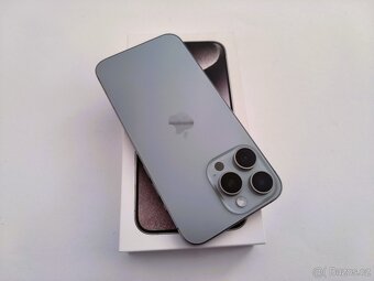 apple iphone 15 PRO 128gb Natural Titanium / Batéria 89% - 4
