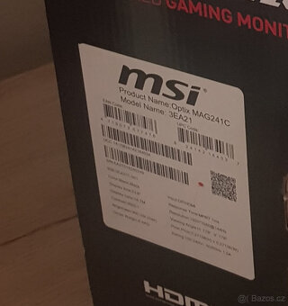 LED monitor 24" MSI Gaming Optix MAG241C - 4
